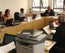 Conselheiros se reuniram pela segunda vez em janeiro para deliberar sobre assuntos internos da Defensoria e deram posse ao novo presidente da Comissão de Estágio Probatório dos servidores.