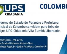 Feira de serviços em Colombo promete levar atendimento gratuito à população da cidade.