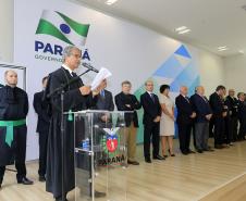 O governador Beto Richa empossa nesta terça-feira, no Palácio Iguaçu, os trinta e seis novos defensores públicos que irão reforçar o atendimento da Defensoria Pública do Paraná