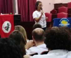 Ao longo da solenidade, representantes dos movimentos sociais tomaram a palavra para anunciar o que esperam dos novos defensores públicos.