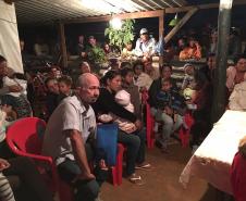 Moradores do Conjunto Habitacional Bubas durante audiência com os defensores públicos em maio de 2016.