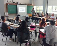 O curso foi realizado nas dependências do Instituto Federal do Paraná (IFPR), campus de Paranaguá. 