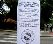 Colégio Estadual do Paraná, em Curitiba.