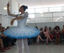 Entre as atividades houve uma apresentação de dança com a bailarina Izadora Machado.
