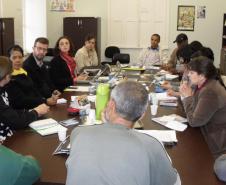 A ouvidora da DPPR, Santa de Souza, também acompanhou a reunião ao lado da assistente social Maria Isabel.