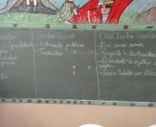 Os principais temas discutidos foram direitos e deveres de acordo com a Declaração Universal dos Direitos Humanos; como exercer a cidadania; diferenças individuais e como combater o preconceito; igualdade de gêneros; e como exercer a liberdade de maneira consciente. 