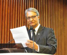 Solenidade de lançamento dos núcleos especializados da Defensoria Pública do Paraná na Assembleia Legislativa.