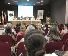Cerca de 98 conselheiros participaram do evento, que abordou o tema “Garantia dos Direitos Fundamentais e Trabalho em Rede”. 