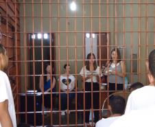 A primeira ação foi realizada no dia 02/03 na Penitenciária Estadual de Maringá. 