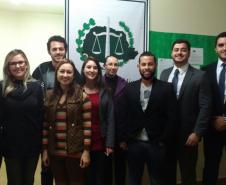 Equipe da Defensoria Pública em Castro.