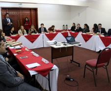 Encontro em Curitiba reúne mais de vinte representantes das Defensorias Públicas do país.