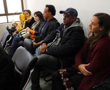 Representantes de movimentos sociais puderam acompanhar a reunião que reelegeu o Ouvidor da Defensoria do Paraná.