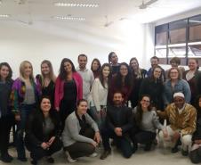 No último sábado (7), o NUCIDH participou ainda de uma reunião de pré-capacitação com os estudantes da UP selecionados para integrar o projeto, além de representantes das organizações Transgrupo Marcela Prado, Grupo Dignidade e Associação Cultural de Negritude e Ação Popular dos Agentes de Pastoral de Negros (ACNAP).
