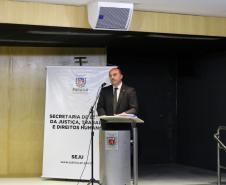 Participou da abertura do curso de formação e capacitação dos diretores de unidades socioeducativas do Paraná apresentando a palestra com o tema “Brevidade e excepcionalidade das medidas socioeducativas de internação".