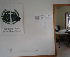 Salas da Defensoria Pública.