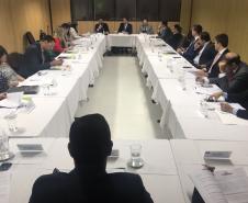 Em meio a uma pauta extensa de discussões estavam possíveis projetos a serem aplicados na DPPR e a organização da XIV reunião ordinária, que será realizada em Curitiba no mês de março. 