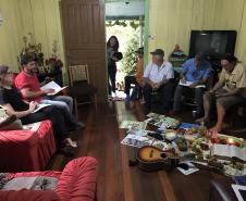 NUCIDH reúne-se com faxinalenses de Turvo e Pinhão.