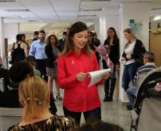 A assistente social Gabriele Bahr.