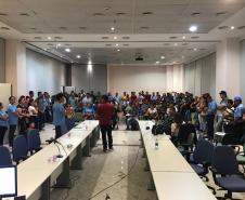 Após a realização da audiência, os defensores se reuniram com os pescadores para explicar os encaminhamentos.