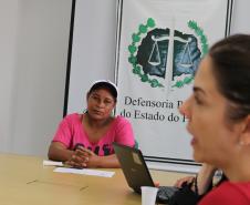 Encontro entre Núcleos da Defensoria Pública e a Secretaria das Mulheres Catadoras do Paraná.