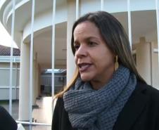 Defensora pública Olenka Lins.