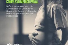 Mulher grávida em situação de privação de liberdade
