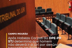 Após Habeas Corpus da DPE-PR, STJ determina que homem não deverá ir a júri por denúncia baseada em boatos