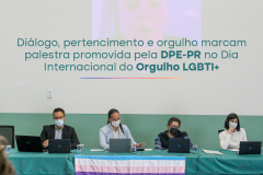 Diálogo, pertencimento e orgulho marcam palestra promovida pela DPE-PR no Dia Internacional do Orgulho LGBTI+