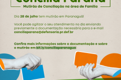 Concilia Paraná em Paranaguá