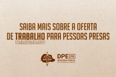 Saiba mais sobre o trabalho de pessoas presas