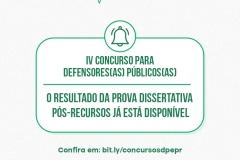 O resultado da prova dissertativa pós-recursos já está disponível