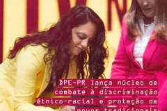 Imagem colorida horizontal em que se vê a assinatura do termo de criação do NUPIER.