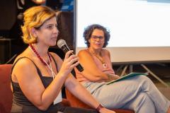 Roda de conversa sobre criminalização da pobreza.