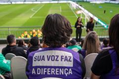 Inauguração da Sala de Acolhimento da DPE-PR no estádio Couto Pereira.
