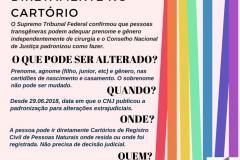 Orientações gerais sobre a retificação do registro civil de pessoas trans