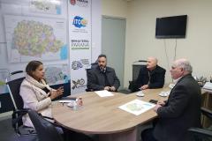 NUFURB se reúne com  Instituto de Terras, Cartografia e Geologia do Paraná
