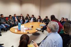 Representantes dos atingidos pela usina hidrelétrica de Baixo Iguaçu solicitam soluções à região.