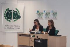 As defensoras públicas Fernanda Balera e Yasmin Pestana