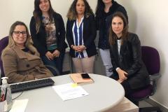 Membras do NUDEM  realizam visita a Casa da Mulher Brasileira 
