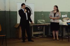 O defensor Nicholas Moura e Silva, em discurso na abertura do mutirão, elogiou a parceria da Defensoria Pública do Estado do Paraná como Patronato Municipal e o Conselho da Comunidade.
