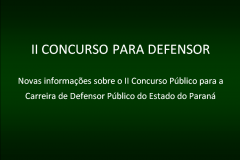 II Concurso