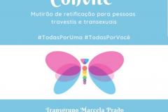 Convite: mutirão de retificação para pessoas travestis e transexuais