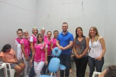 Equipe do CAM e psicólogos