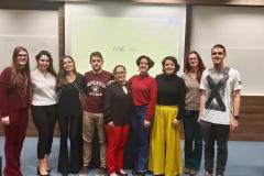 A reunião marcou o encerramento da disciplina