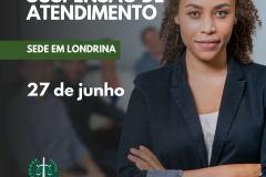 Suspensão parcial de atendimento: Sede em Londrina
