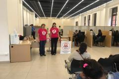 Palestrantes voluntárias da AAMA, Daniele Banzzatto e Terezinha Parizotto.