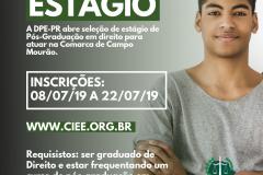 DPE-PR abre vaga de estágio em Campo Mourão