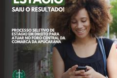 DPE-PR divulga resultado do processo seletivo.