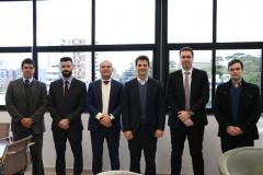 Vice-prefeito de Curitiba visita a Sede Administrativa da DPE-PR.