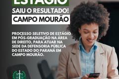 DPE-PR divulga resultado do processo seletivo